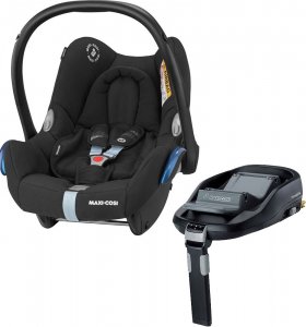 Maxi-Cosi CabrioFix с базой isofix FamilyFix (Frequency Black)