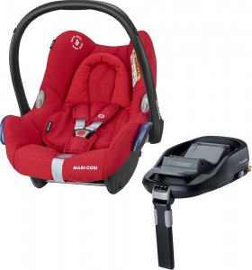 Maxi-Cosi CabrioFix с базой isofix FamilyFix (Nomad Red)