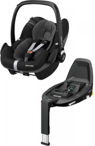 Maxi-Cosi Pebble Pro i-Size с базой isofix 3WayFix (Frequency Black)