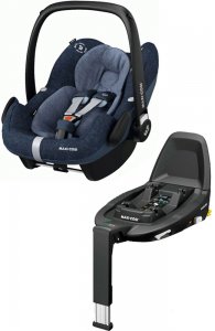 Maxi-Cosi Pebble Pro i-Size с базой isofix 3WayFix (Nomad Blue)