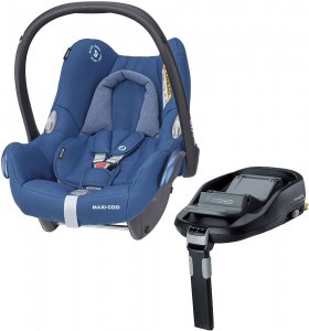 Maxi-Cosi CabrioFix с базой isofix FamilyFix (Essential Blue)