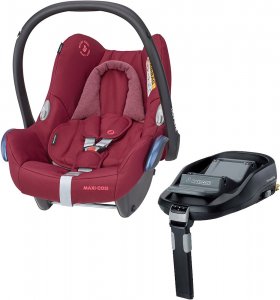 Maxi-Cosi CabrioFix с базой isofix FamilyFix (Essential Red)